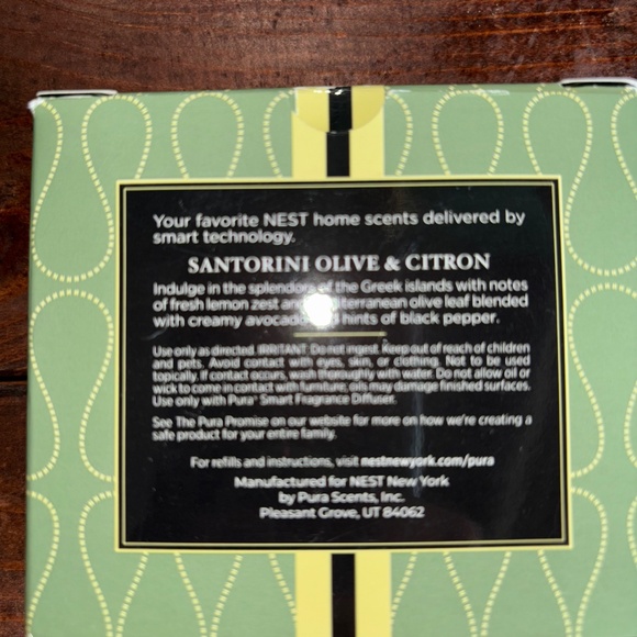 Pura Nest Santorini Olive & Citron Diffuser 2 Refills - Picture 4 of 4